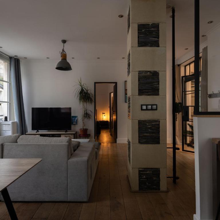 Appartement spacieux au cœur d'Angers étage 1 - 6 personnes - Appartement 2 Chambres Deluxe - 19