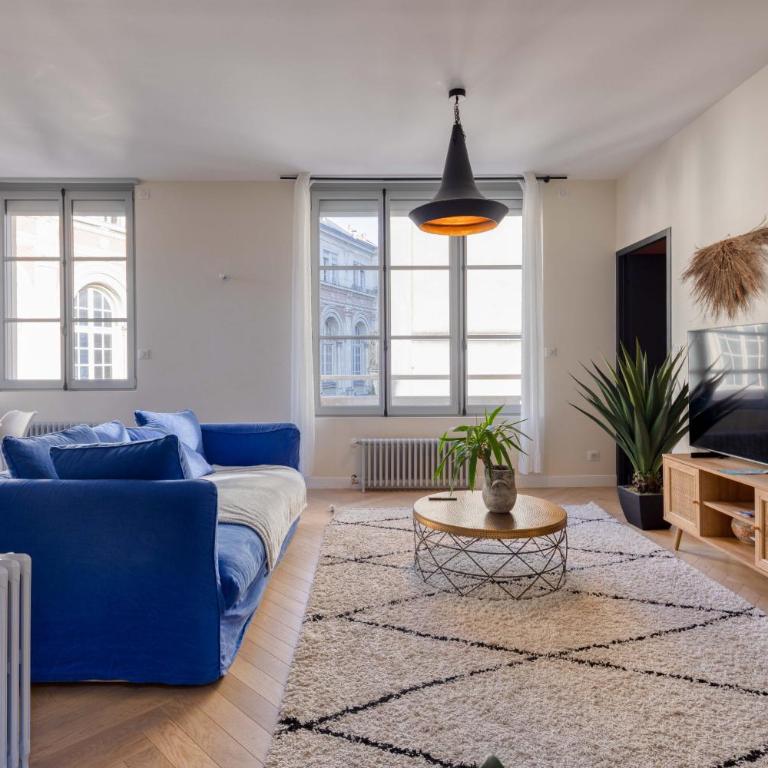 Appartement spacieux au cœur d'Angers étage 2 - 6 personnes - Appartement 2 Chambres Deluxe - 4