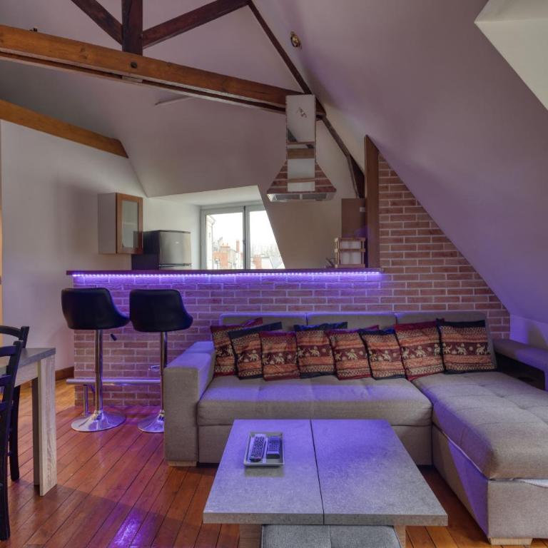 Appartement spacieux au cœur d'Angers étage 3 - 6 personnes - Appartement 2 Chambres Deluxe - 1