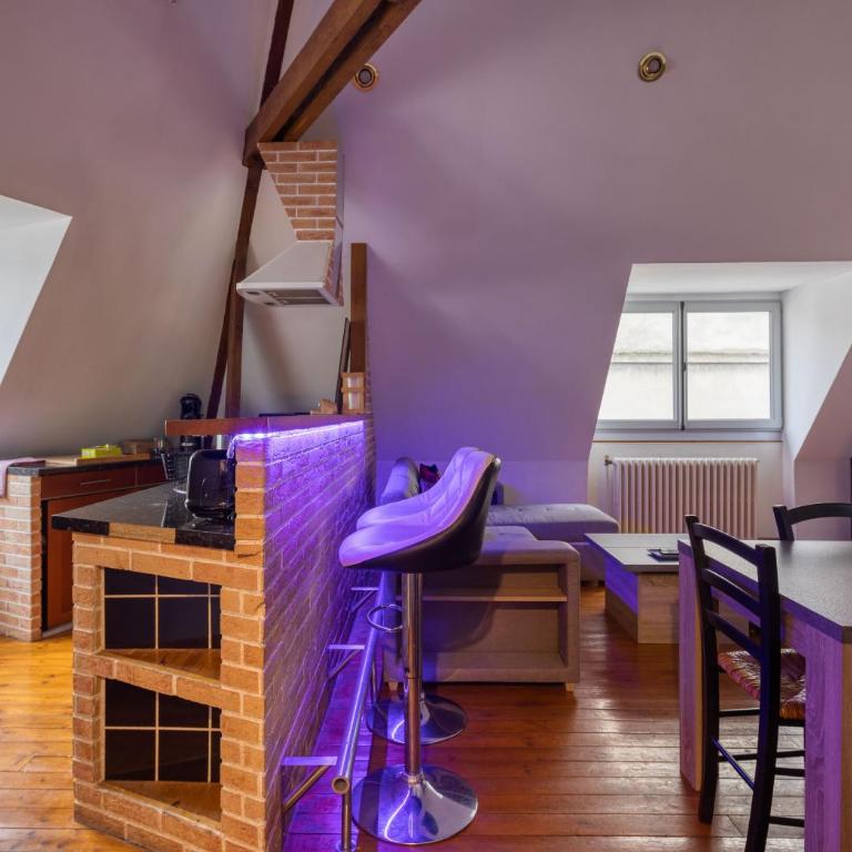 Appartement spacieux au cœur d'Angers étage 3 - 6 personnes - Appartement 2 Chambres Deluxe - 6