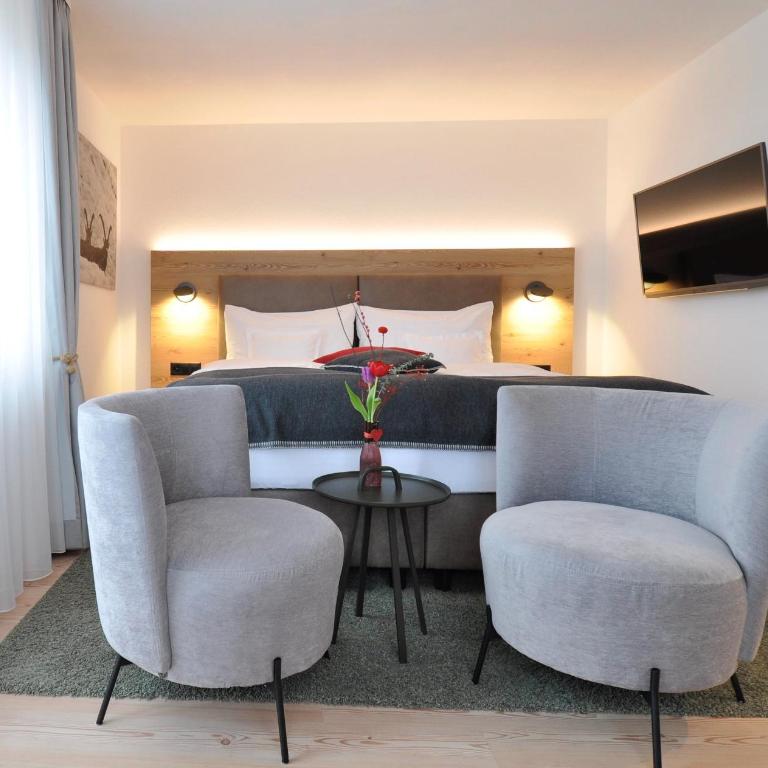 Hotel Bernina - Deluxe Doppel-/Zweibettzimmer - 1