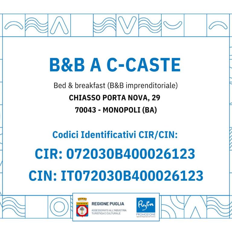 B&B A C-Caste - Camera Matrimoniale con Balcone - 12