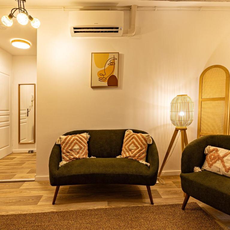 TerraCosy 2 personnes - Climatisé, Wifi, proche centre & restaurants - One-Bedroom Apartment - 12