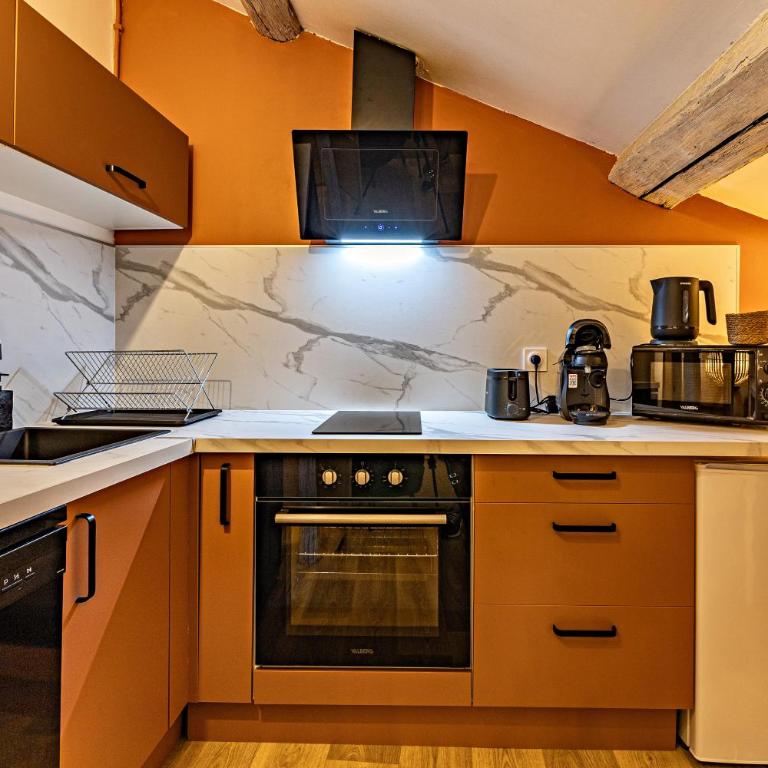 TerraCosy 2 personnes - Climatisé, Wifi, proche centre & restaurants - One-Bedroom Apartment - 4