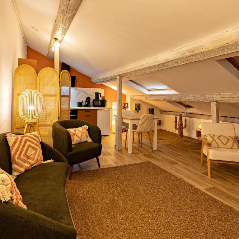 TerraCosy 2 personnes - Climatisé, Wifi, proche centre & restaurants - One-Bedroom Apartment - 6