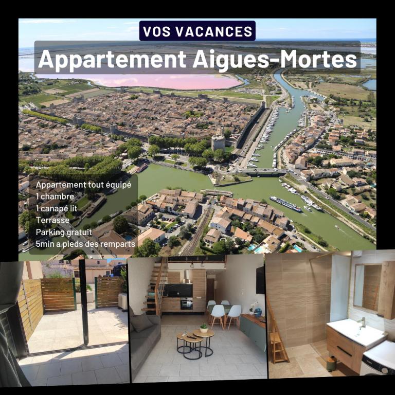 AIGUES-MORTES - AGRÉABLE T.2 - (+ de 40m² ) - Appartement 1 Chambre - 1