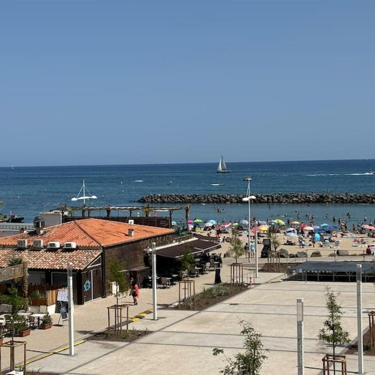 Le Cap d'Agde, Residence Le BAÏA,vue Mer, 20M de la plage, piscine - Appartamento con 2 Camere da Letto - 19