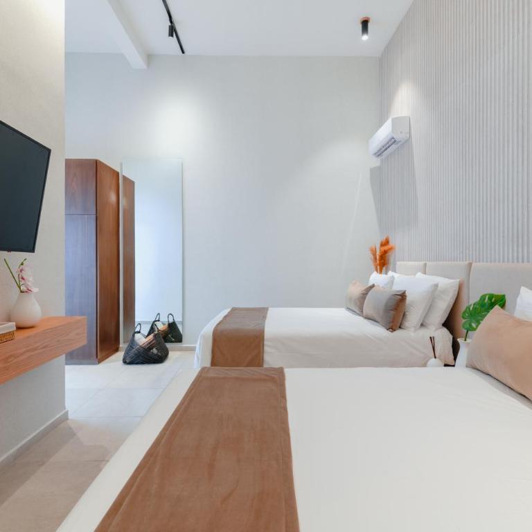 Areia Boutique Hotel - Puerto Morelos - Twin Room - 1