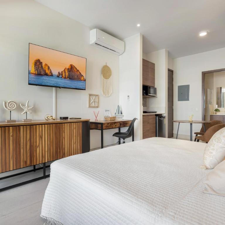 Loft con balcón privado, estacionamiento gratis - Un oasis en Los Cabos - Apartamento de 1 dormitorio - 11