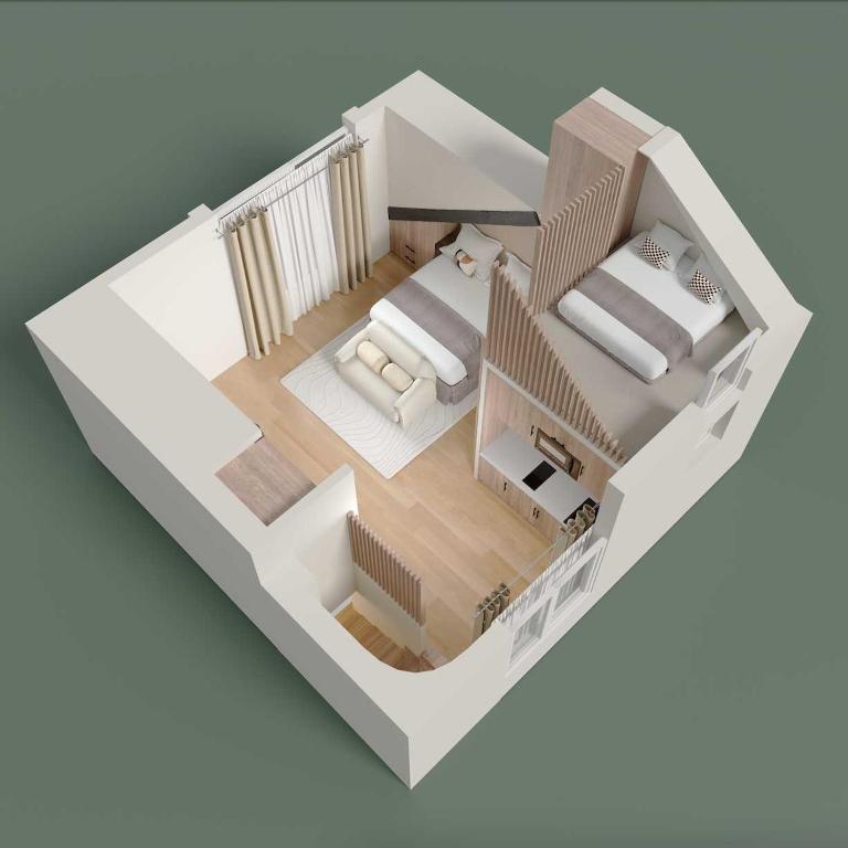 Charming and intimate apartment - 2BR-3P - Louvre - Studio Deluxe - 25