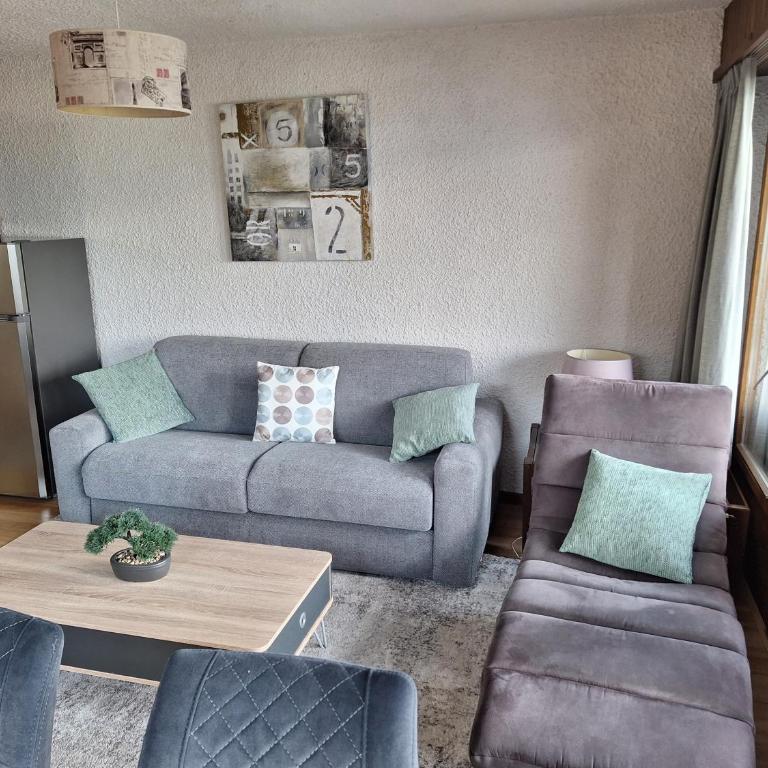 Les Collons1800- Bel appart 2pièces-4 pers-piscine-sauna-parking int-Wifi gratuit - Apartment mit 1 Schlafzimmer - 6
