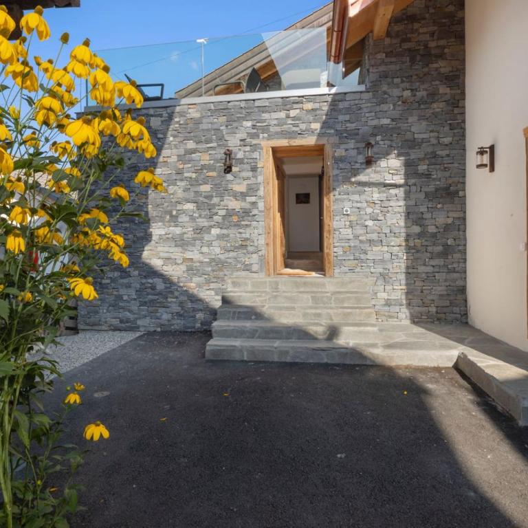 Pilanous House - Penthouse suite - Swiss Alps - Apartment mit 2 Schlafzimmern und Terrasse - 22
