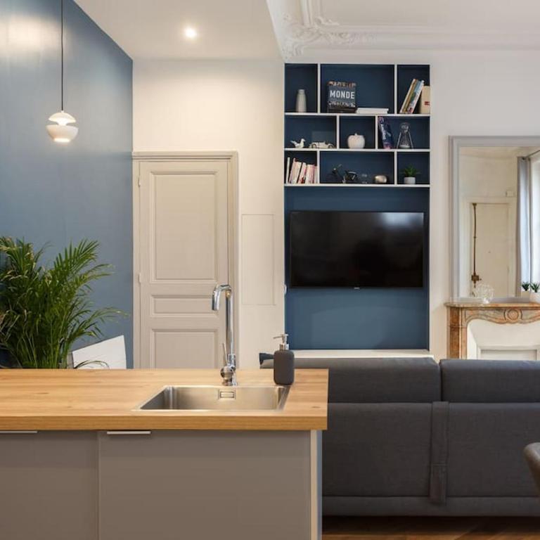 Renovated spacious Parisian apt near la Madeleine - Appartement 1 Chambre - 23