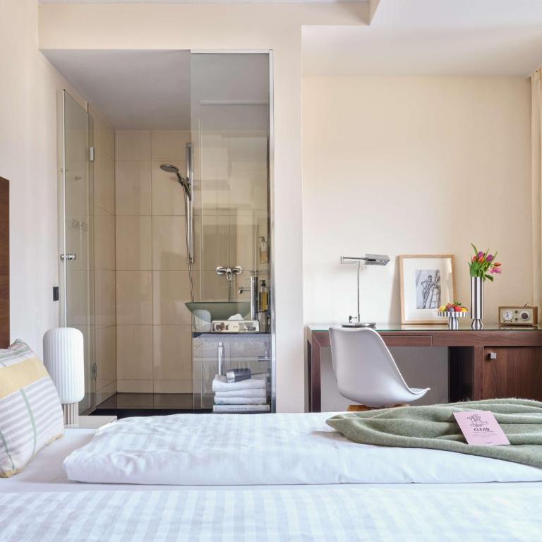 Flemings Hotel München-Schwabing - Chambre Double Confort Plus avec Vue sur le Jardin - 1