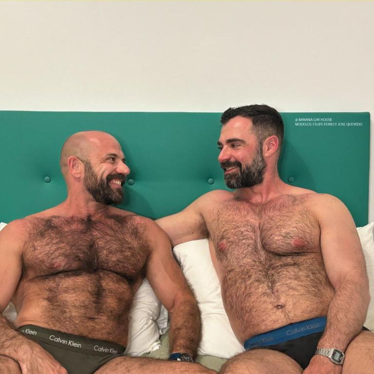 Banana Gay House - Only Men - Habitación Cuádruple con baño privado - 4