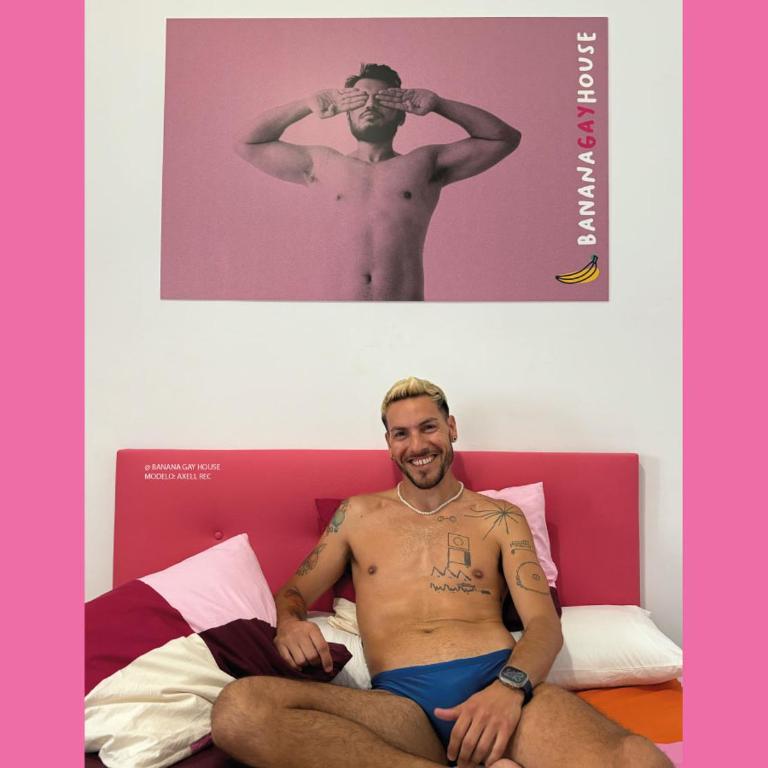 Banana Gay House - Only Men - Habitación Doble Económica - 7
