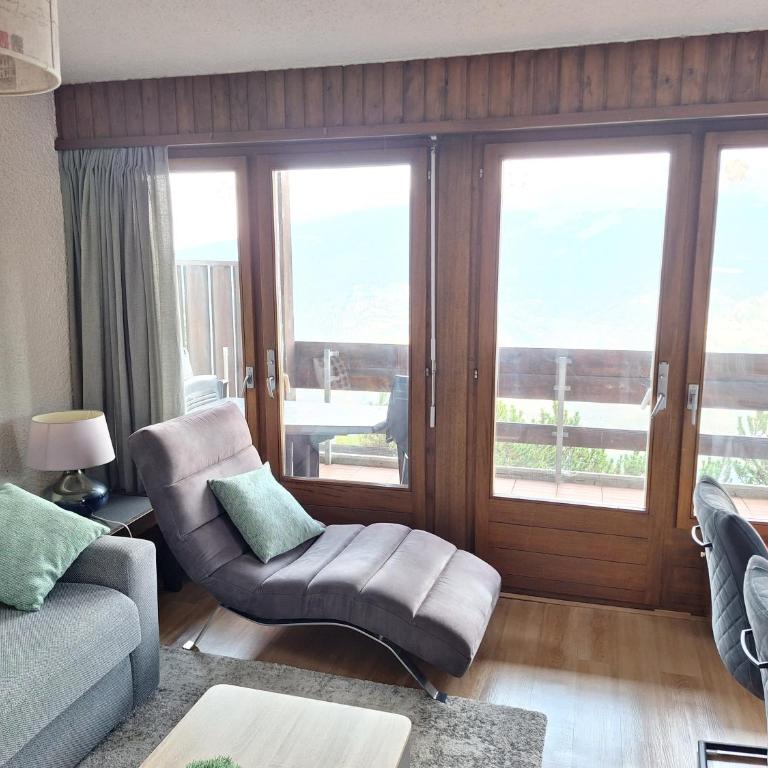 Les Collons1800- Bel appart 2pièces-4 pers-piscine-sauna-parking int-Wifi gratuit - Apartment mit 1 Schlafzimmer - 5