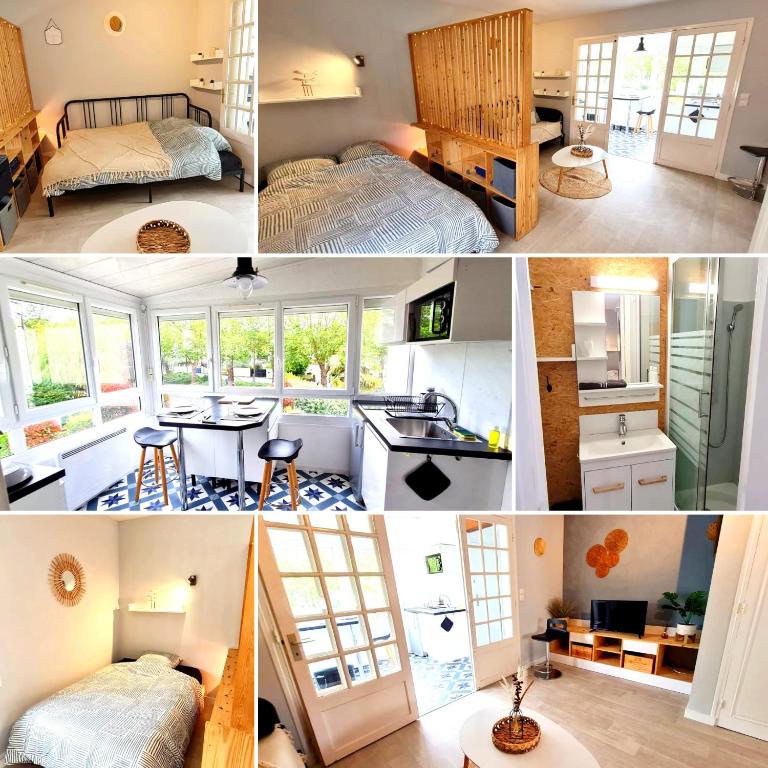 Évasion, Studio Cosy près de la Plage - Appartement 1 Chambre - 2