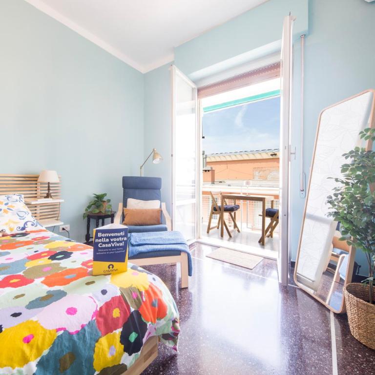 CasaViva - Cozy Family Trilo in Genova Nervi - Two-Bedroom Apartment - 1