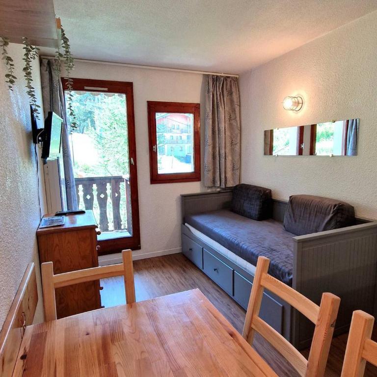 Studio rénové 2-3 personnes à Valfréjus, balcon et vue piste - FR-1-265-229 - Studio - 7
