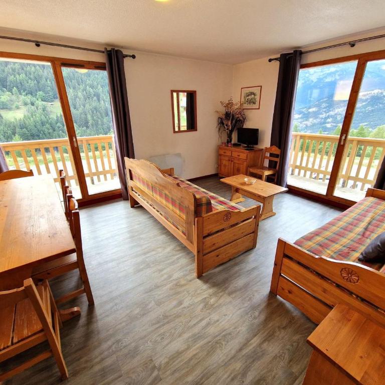 Appartement 55m² avec 2 balcons, proche télésiège, 8-10 pers - Appartement 2 Chambres - 1