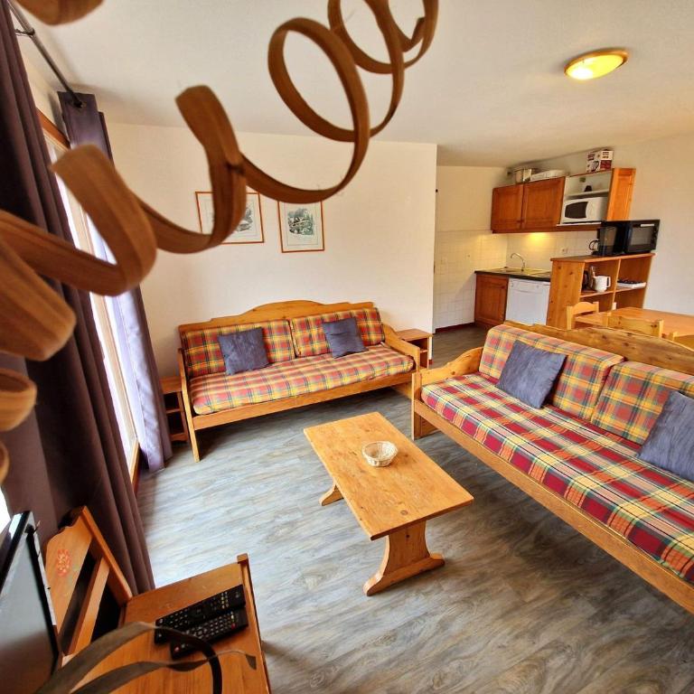 Appartement 55m² avec 2 balcons, proche télésiège, 8-10 pers - Appartement 2 Chambres - 14
