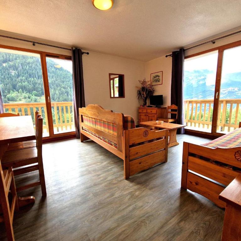 Appartement 55m² avec 2 balcons, proche télésiège, 8-10 pers - Appartement 2 Chambres - 15