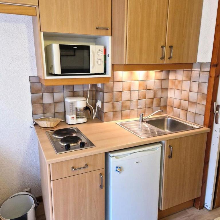 Chalet Club - Studio 17m² 2/3 persons, vue piste MAE-2982 - Estudio - 7