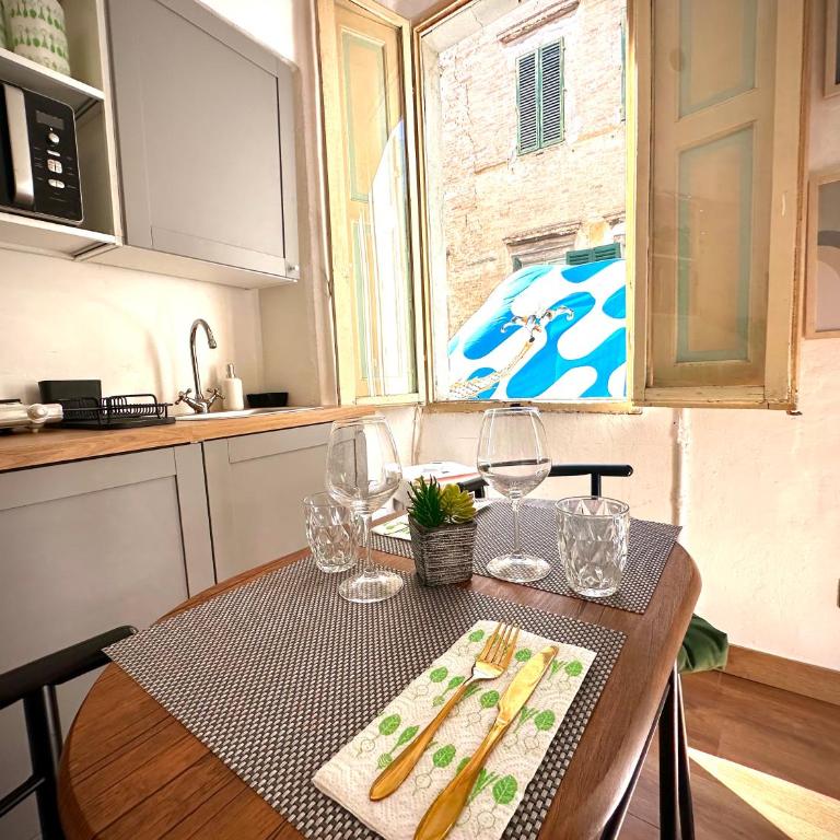 Romantic Suite 1 min from Piazza del Campo - Appartamento con 1 Camera da Letto - 12