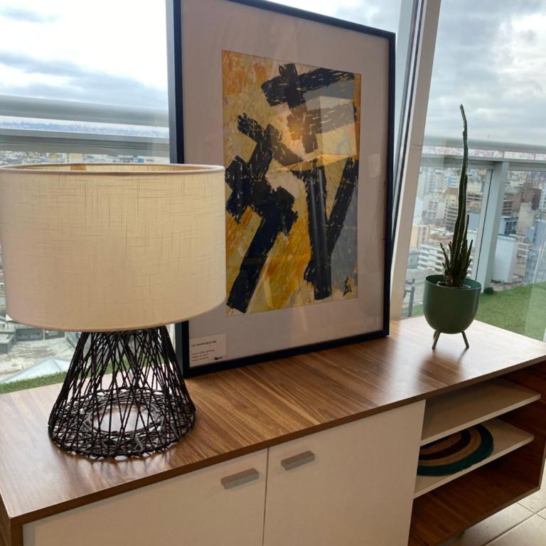 DEPARTAMENTO VIP PREMIUM EN EL CENTRO - Arte y Vistas panorámicas a toda la ciudad y el río - Apartamento de 1 dormitorio - 6