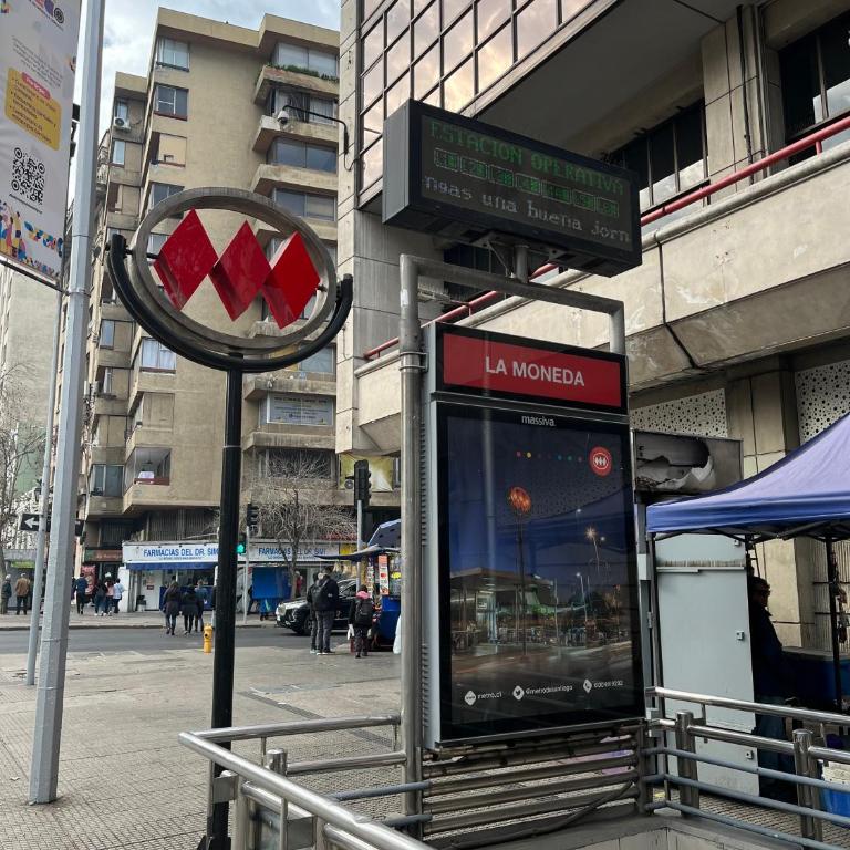 Departamento Santiago Centro Full Equipado - Three-Bedroom Apartment - 46