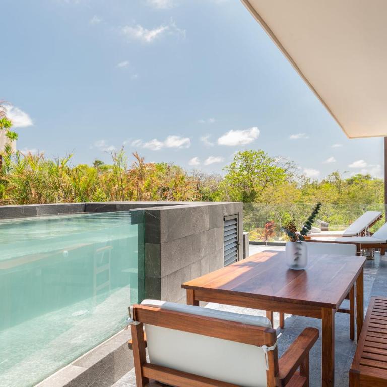 Temple Paradise Luxury Suites 6 Min From Beach - Suite con piscina privada - 12