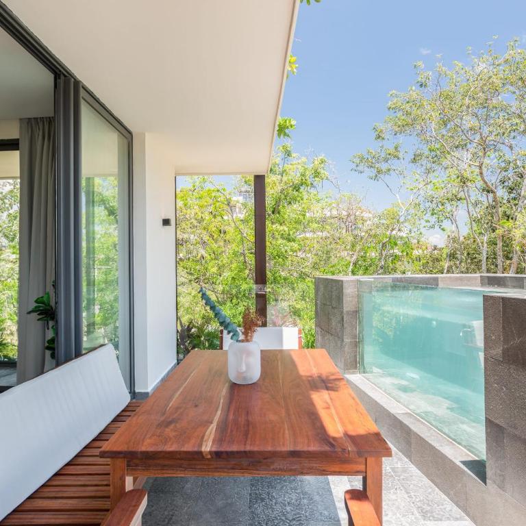 Temple Paradise Luxury Suites 6 Min From Beach - Suite con piscina privada - 9
