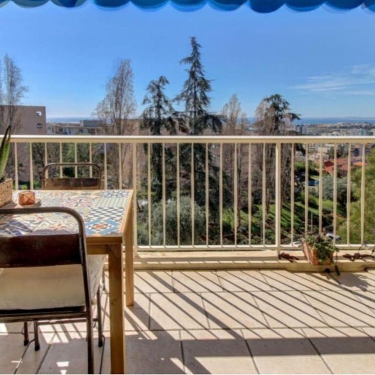 Terrasses de la Corniche, 2p 65m2 spacieux, terrasses mer & montagne, piscine et parking privé - Appartamento con 1 Camera da Letto - 19