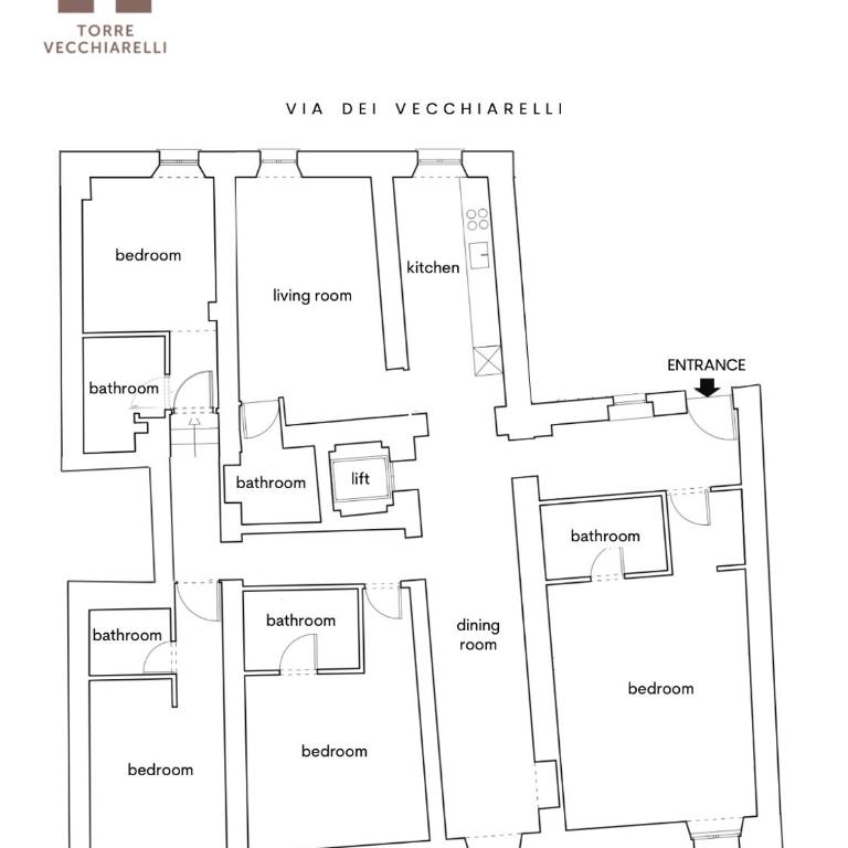 Residenza Torre Vecchiarelli - apt 1 - Appartamento con 4 Camere da Letto - 42