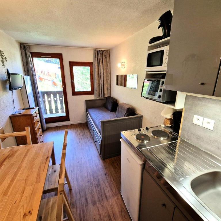 Chalet Club - Studio 17m² 2/3 persons pied piste MAE-2980 - Estudio - 1