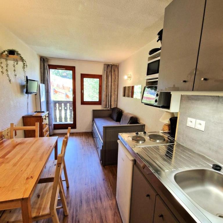 Chalet Club - Studio 17m² 2/3 persons pied piste MAE-2980 - Estudio - 15