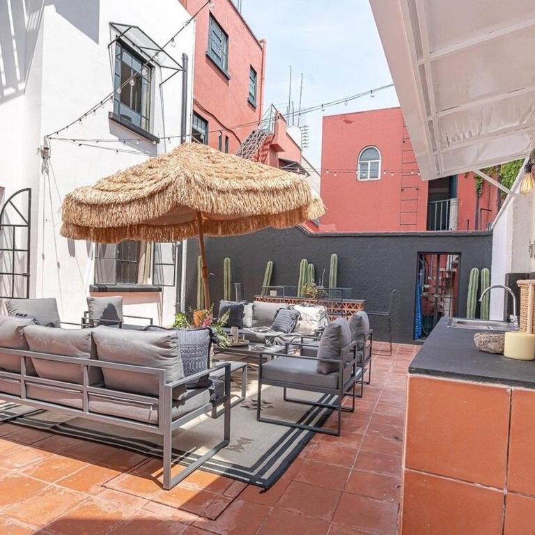 Casona en Condesa con patio gigante - Apartment - 5