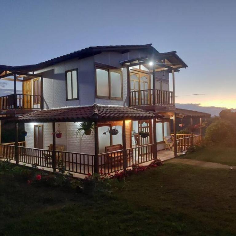 Descubre un oasis en esta Finca en el Chicamocha - Villa de 3 dormitorios - 1