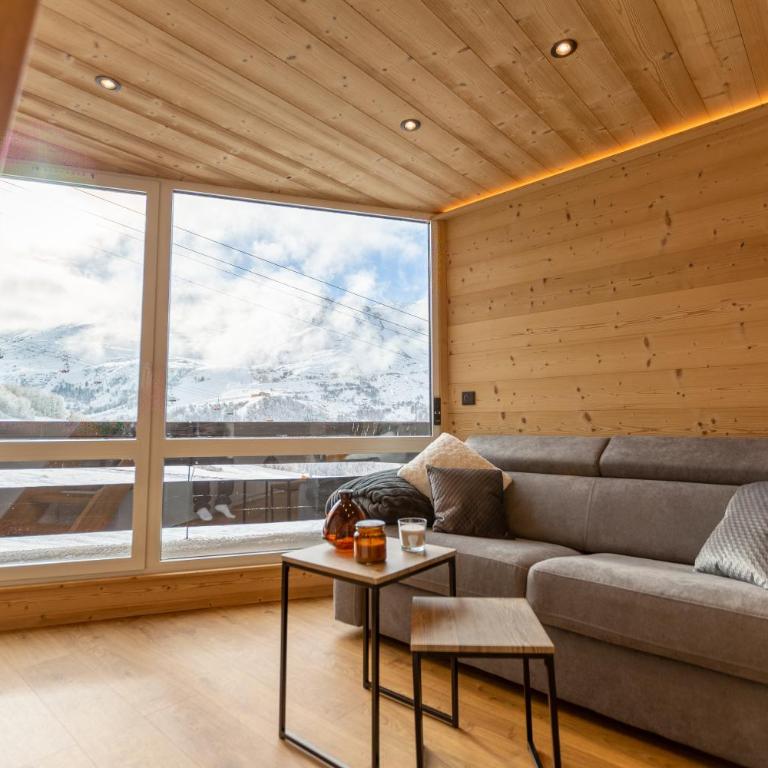 Duplex cosy au pied des pistes & vue montagne Menuires-Location - Appartement 2 Chambres - 22