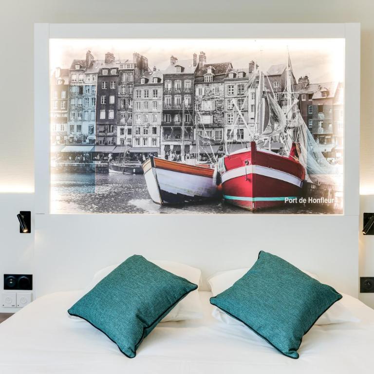 Brit Hotel Caen Nord - Mémorial - Chambre Familiale - 1
