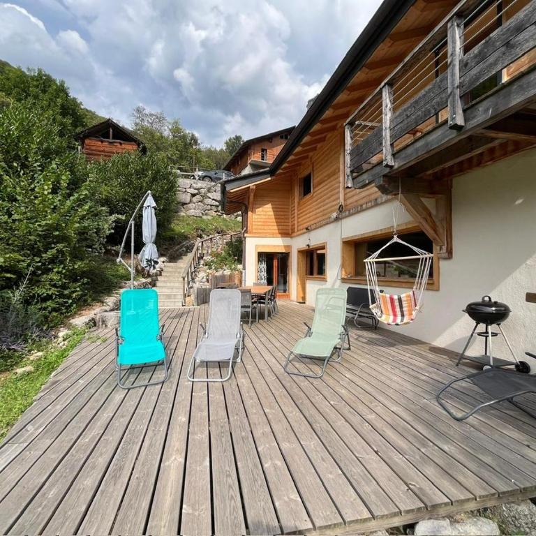 Chalet BAS-THEX 8-10 pers SAINT JEAN D'AULPS- PROCHE MORZINE-WIFI - Chalet - 11