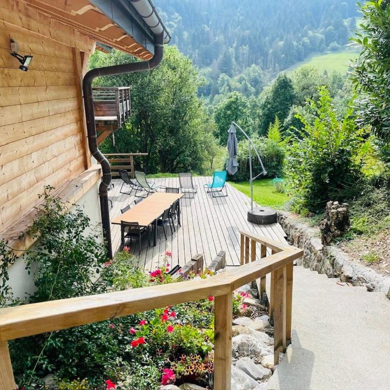 Chalet BAS-THEX 8-10 pers SAINT JEAN D'AULPS- PROCHE MORZINE-WIFI - Chalet - 9