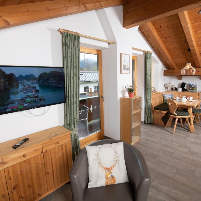Haus Thiele - Apartamento de 1 dormitorio con balcón y vistas a la montaña - 9