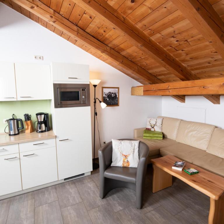 Haus Thiele - Apartamento de 1 dormitorio con balcón y vistas a la montaña - 8