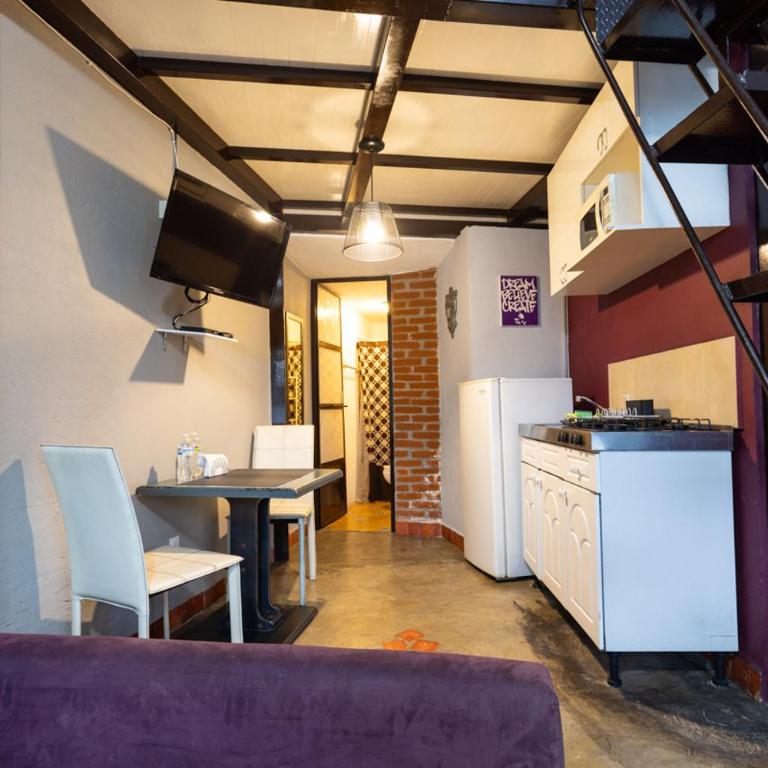 Satya Suites & Portal San Angel Flats - Apartment - Split Level - 6