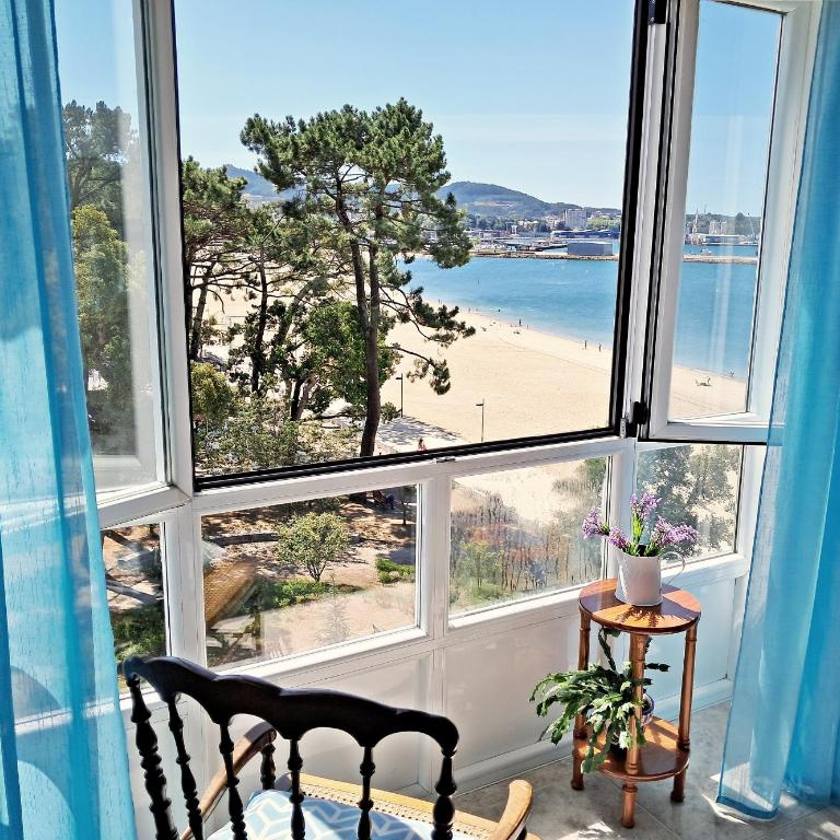 Apartamento con vistas al mar en la playa de Vilagarcia - O Feitizo - Apartamento de 2 dormitorios - 7