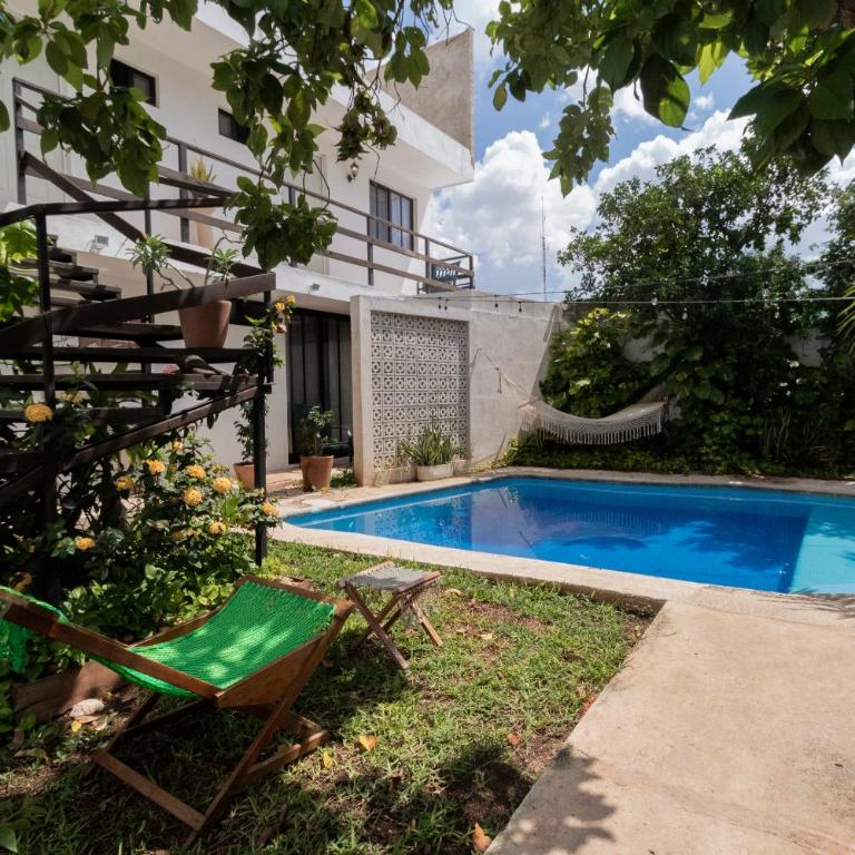 Casa Itza - Habitación Doble con baño privado - 1