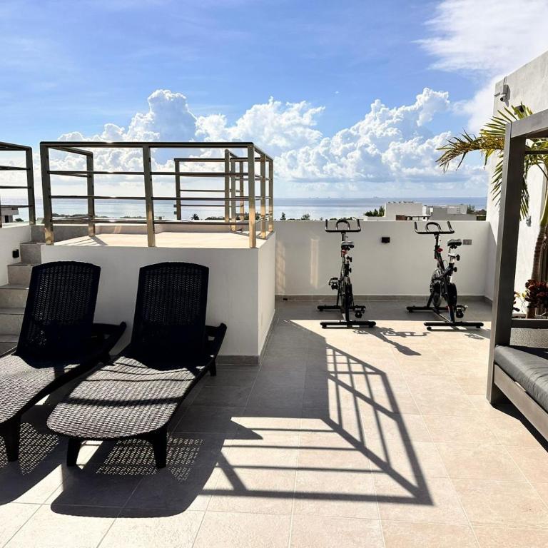 Suite privada Deluxe Itzamna playa - Apartamento Estudio - 13