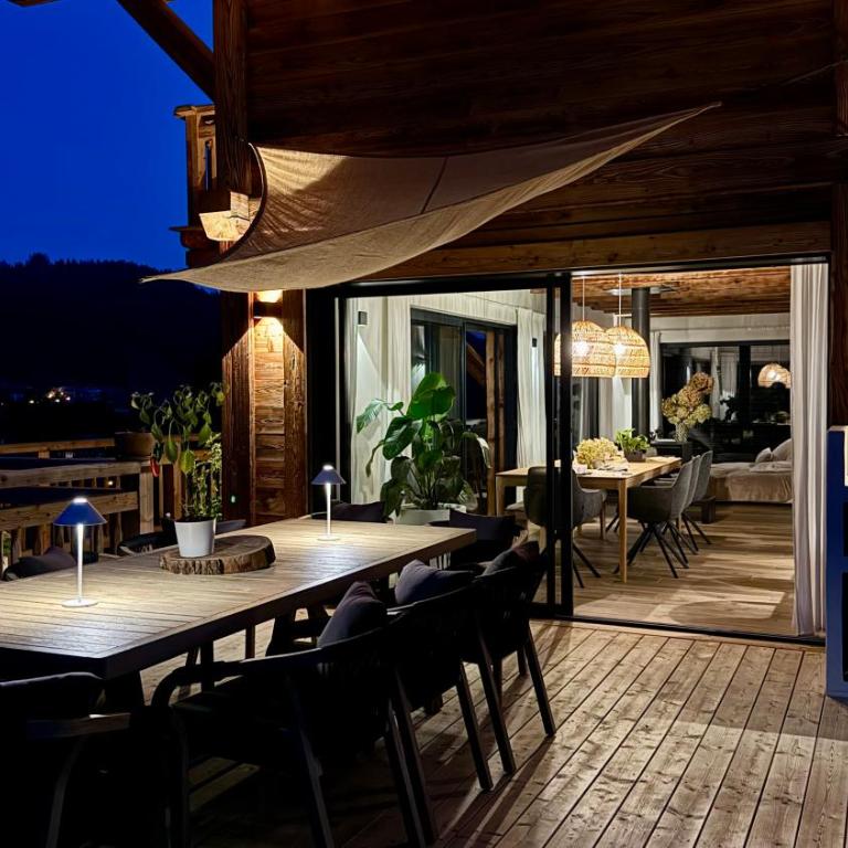 Chalet Casa Di Più - Vue Panoramique & Spa - À 2 Pas du Centre Des Gets ! - Chalet - 44